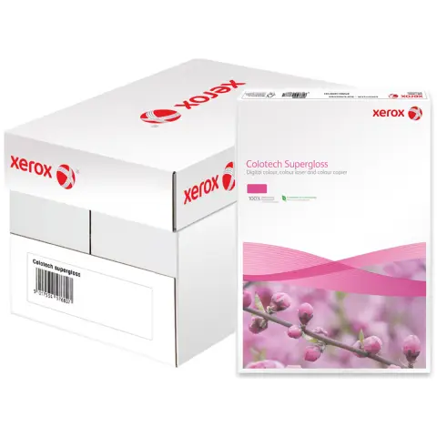 Papier do druku kolorowego Xerox Colotech+ supergloss | A3 | 250g | 100 szt.